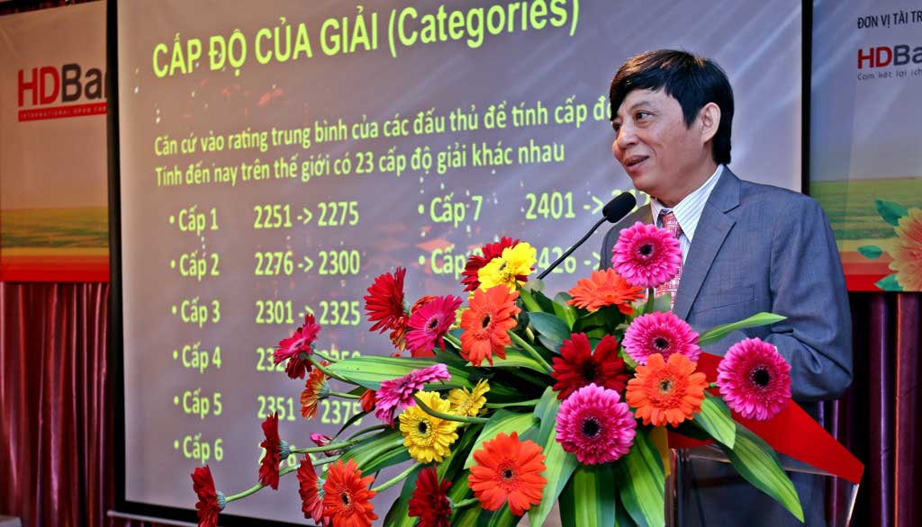 Họp báo Giải Cờ vua Quốc tế HDBank 2017