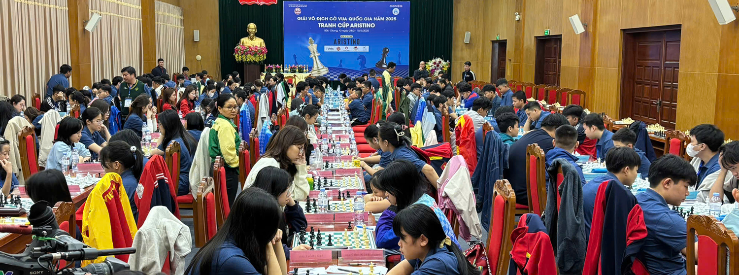 Giải vô địch cờ vua quốc gia năm 2025 - tranh cúp Aristino