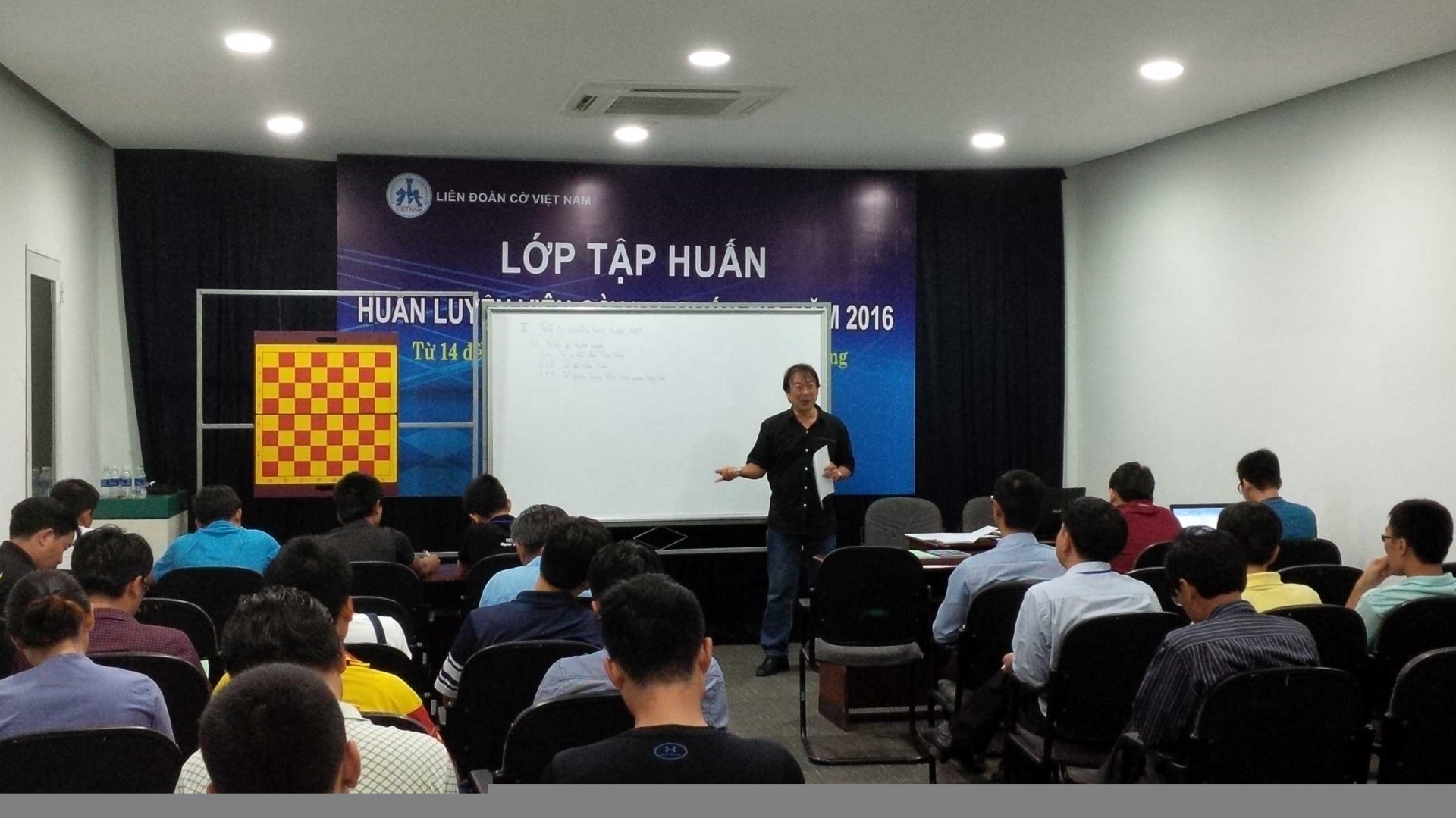 Lớp tập huấn Huấn luyện viên Cờ vua Quốc gia 2016